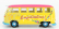 Corgi Volkswagen T1 Minibus Congratulations 1961 1:43 Yellow Fucsia