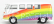 Corgi Volkswagen T1 Minibus Peace & Love Rainbows 1961 1:43 Rôzne