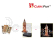 Cubicfun Puzzle 3d z peny Big Ben Londra Con Luci A Led cm. 20.4x24.8x41 - 28 dielikov /