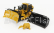 Dm-models Caterpillar Card11t Ruspa Cingolata - Škrabací pásový traktor 1:64 žltá čierna