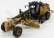 Dm-models Caterpillar Cat14m3 Ruspa Livellatrice Gommata - škrabací traktor, motorový grejder 1:50 žltá čierna