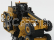 Dm-models Caterpillar Cat24m Ruspa Livellatrice Gommata - škrabací traktor, motorový grejder 1:125 žltá čierna