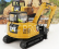 Dm-models Caterpillar Cat308e2 Cr Sb Escavatore Cingolato - Traktor Hydraulické minirýpadlo 1:32 žltá čierna