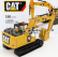 Dm-models Caterpillar Cat320f L Escavatore Cingolato - traktor hydraulické rýpadlo 1:50 žltá čierna