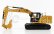 Dm-models Caterpillar Cat323 Escavatore Cingolato - traktor hydraulické rýpadlo 1:50 žltá čierna