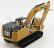 Dm-models Caterpillar Cat349f Lxe Escavatore Cingolato - traktor hydraulické rýpadlo 1:50 žltá čierna