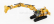 Dm-models Caterpillar Cat352 Escavatore Cingolato - Ultra High Demolition Hydraulic Excavator 1:50 Yellow Black