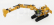 Dm-models Caterpillar Cat352 Escavatore Cingolato - Ultra High Demolition Hydraulic Excavator 1:50 Yellow Black