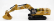 Dm-models Caterpillar Cat395 Escavatore Cingolato - Traktor novej generácie Hydraulický rýpadlo - hromadné rýpadlo Verzia 1:50 žltá čierna