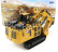 Dm-models Caterpillar Cat6060 Escavatore Cingolato - Traktor Hydraulické rýpadlo Banícka čelná lopata Škrabka 1:87 Žltá čierna