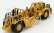 Dm-models Caterpillar Cat657g Ruspa Gommata - kolesový traktor so škrabákom 1:125 žltá čierna