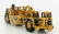 Dm-models Caterpillar Cat657g Ruspa Gommata - kolesový traktor so škrabákom 1:125 žltá čierna