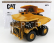 Dm-models Caterpillar Cat794ac Cassone Ribaltabile Cava Mineraria - Banské vozidlo 1:50 žlto-čierna