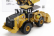 Dm-models Caterpillar Cat972xe Ruspa Gommata - škrabací traktor - kolesový nakladač 1:50 žltá čierna