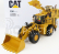 Dm-models Caterpillar Cat994k Ruspa Gommata - škrabací traktor - kolesový nakladač 1:50 žltá čierna