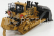 Dm-models Caterpillar Catd11t Carrydozer Ruspa Cingolata - škrabací traktor 1:50 žltá čierna