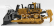 Dm-models Caterpillar Catd11t Carrydozer Ruspa Cingolata - škrabací traktor 1:50 žltá čierna