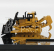 Dm-models Caterpillar Catd11t Ruspa Cingolata - škrabací traktor 1:125 žltá čierna