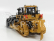 Dm-models Caterpillar Catd11t Ruspa Cingolata - škrabací traktor 1:50 žltá čierna