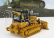 Dm-models Caterpillar Catd3 Dozer Ruspa Cingolata - škrabací traktor 1:50 žltá čierna