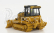 Dm-models Caterpillar Catd3 Dozer Ruspa Cingolata - škrabací traktor 1:50 žltá čierna