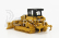 Dm-models Caterpillar Catd5 Lgp Vpat Dozer Ruspa Cingolata - škrabací traktor 1:50 žltá čierna