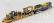 Dm-models Caterpillar Ho - Progress Rail Train Set - Sd70ace Locomotive With Trailer Train + Cat12m3 Ruspa Livellatrice Gommata - Scraper Tractor Motor Grader - Catm323f Escavatore Gommato Su Rotaie Ferroviarie - Tractor Hydraulic Excavator Scraper 1:87 Yellow Black