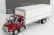 Dm-models Peterbilt 536 Truck Cassonato 2010 1:32 Červená s bielou