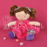 Doudou Julijou Doll Lollipop 28 cm