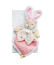 Doudou Toy ružový priateľ králik 24 cm