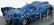 Edicola Batman Batmobile - Legends Of The Dark Knight 1:43 Blue Met