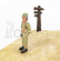 Edicola Diorama Soldato Nel Deserto - Desert Man 1:43 Béžová