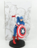 Edicola Marvel Captain America Figúrka Cm. 13.0 1:16 Modrá červená biela