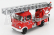 Edicola Mercedes benz Lp319 Truck Scala Ladder Truck Nemecko 1962 1:43 červená biela