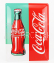 Edicola Príslušenstvo 3d kovová doska - Coca-cola fľaša limitovaná 1:1 červená zelená biela