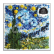 Galison Starry Night Petal Puzzle 500 dielikov