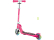 Globber - Scooter Junior Flow Lights skladací Fuchsia