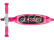 Globber - Scooter Junior Flow Lights skladací Fuchsia