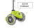 Globber - Scooter Primo Lime Green