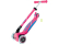 Globber - Scooter Primo Plus Lights V2 skladací Fuchsia/Sky Blue