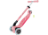 Globber - Scooter Primo Plus Lights V2 skladací Fuchsia/Sky Blue