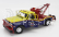 Greenlight Chevrolet C-30 Truck 1969 - Carro Attrezzi - Wrecker Road Chevrolet Super Service 1:18 Modro-žltá