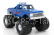 Greenlight Chevrolet K-10 Bigfoot Monster Truck Exterminator 1972 1:43 Blue Met