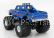 Greenlight Chevrolet K-10 Bigfoot Monster Truck Exterminator 1972 1:43 Blue Met