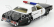 Greenlight Dodge Monaco Police 1977 s figúrkou T-800 - Terminátor 1 1984 1:18 Black White