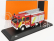 Ixo-models Mercedes benz Lf16/12 Duoble Cabine Truck Feuerwehr Hannover 1995 1:43 Červená biela strieborná