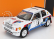 Ixo-models Peugeot 205 T16 N 6 Rally Montecarlo 1985 T.salonen - S.harjanne 1:24 Biela modrá červená