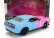 Jada Dodge Challenger Srt Hellcat Coupe Custom 2015 1:24 Pink Light Blue