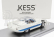 Kess-model Alfa romeo 6c 3000 Superflow I Pininfarina 1956 1:43 White Blue