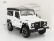 LCD model Land rover Defender 90 Works V8 70th Edition 2018 1:18 White